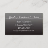 ホームリバイラー 名刺 (裏面)