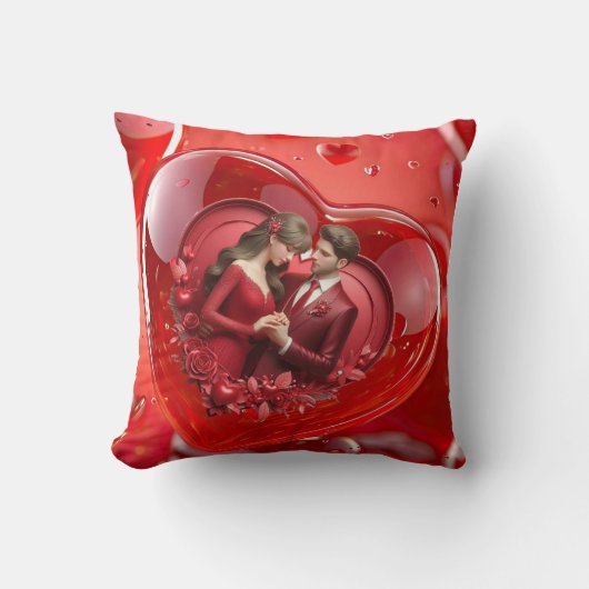 ホームリビングホームデコールピローズ&プフスティール クッション (正面)