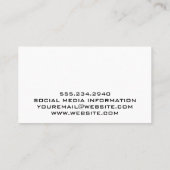 ホームリペアマンツール | メタル材 名刺 (裏面)