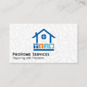 ホームリペアマン | アプライアンスの修正 予約カード (正面)