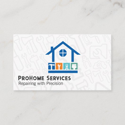 ホームリペアマン | アプライアンスの修正 予約カード (正面)