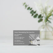 ホームリモデリングサモダンービス名刺 名刺 (スタンド正面)