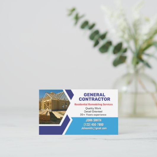 ホームリモデリング名刺 名刺 (スタンド正面)