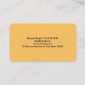 ホームリモデリング 名刺 (裏面)