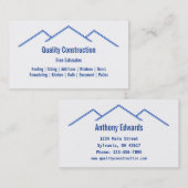 ホームリモデリング/建築 名刺 (正面/裏面)