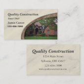 ホームリモリングまたは建築名刺 名刺 (正面/裏面)