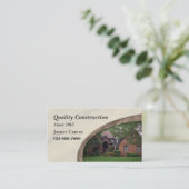 ホームリモリングまたは建築名刺 名刺 (スタンド正面)