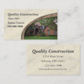 ホームリモリングまたは建築名刺 名刺 (正面/裏面)