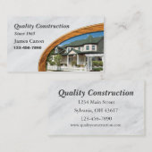 ホームリモリングまたは建築名刺 名刺 (正面/裏面)