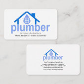 ホームリークライジングウォータープラマー 名刺 (正面/裏面)