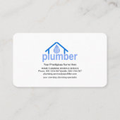 ホームリークライジングウォータープラマー 名刺 (裏面)