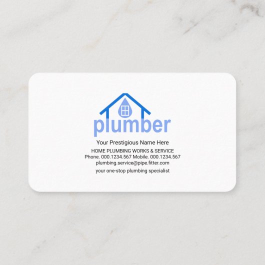 ホームリークライジングウォータープラマー 名刺 (裏面)