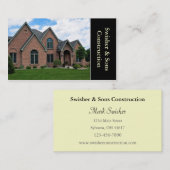 ホームルーフィングまたは屋根屋 名刺 (正面/裏面)