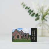 ホームルーフィングまたは屋根屋 名刺 (スタンド正面)