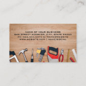 ホームルーフロゴ |建築ハンドツール 名刺 (裏面)