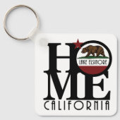 ホームレイクエルシノーレカリフォルニア キーホルダー (正面)