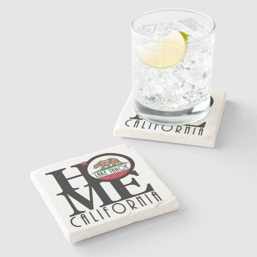 ホームレイクタホカリフォルニア ストーンコースター (横)