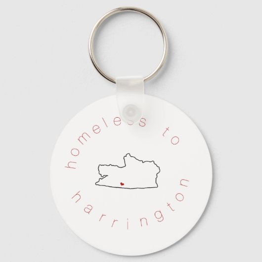 ホームレスからハリントン・キーチェーン キーホルダー (正面)