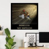 ホームレスで絶望的ではないポスター ポスター (ホームオフィス)
