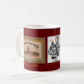 ホームレスとウータの仕事のための貧困マグカップ コーヒーマグカップ (正面左)