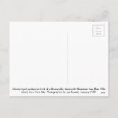 ホームレスと失業者1938 シーズンポストカード (裏面)