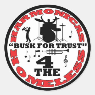 ホームレスのためのハーモニカ ラウンドシール