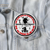 ホームレスのためのハーモニカ 缶バッジ (インサイチュ)