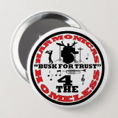 ホームレスのためのハーモニカ 缶バッジ (正面&裏面)