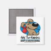 ホームレスのペット マグネット (正面/裏面)