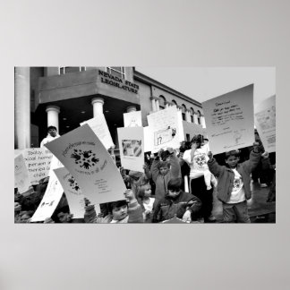 ホームレスの集会 ポスター