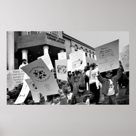 ホームレスの集会 ポスター (正面)