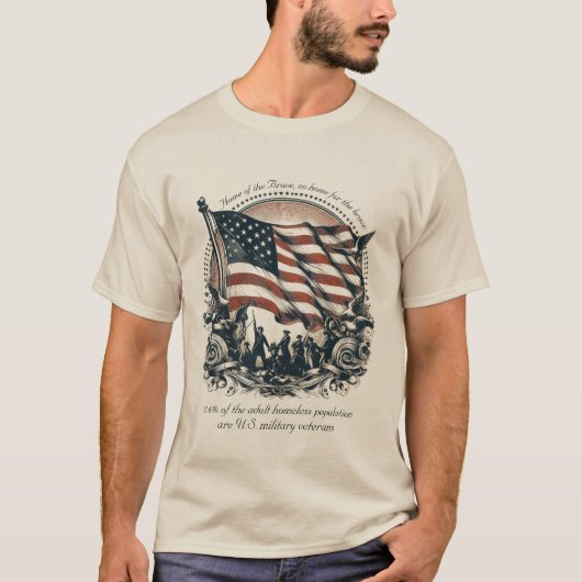 ホームレスのTシャツ Tシャツ (正面)