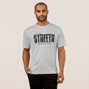 ホームレスをサポートする"通り"シャツを取得! Tシャツ