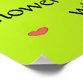 ホームレスを愛でシャワー ポスター (角)