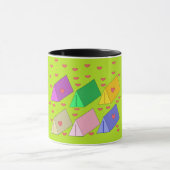 ホームレスを愛でシャワー： マグカップ (中央)