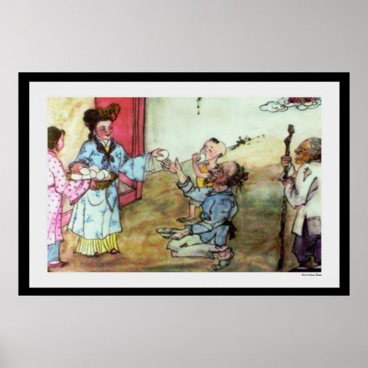 ホームレスプリント ポスター (正面)