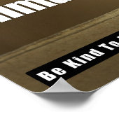 ホームレス救済の動物ポスター ポスター (角)