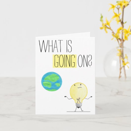 ホームレス カード (黄色い花)