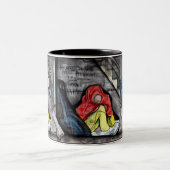 ホームレス ツートーンマグカップ (中央)