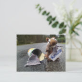 ホームレス ポストカード (スタンド正面)