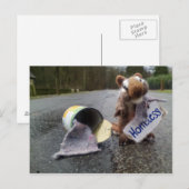 ホームレス ポストカード (正面/裏面)