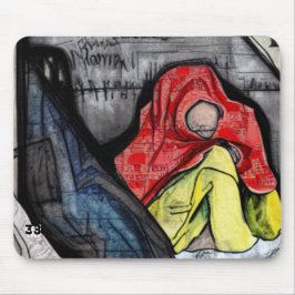 ホームレス マウスパッド