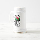 ホームレックスハムウェールズ ビールジョッキ (正面左)