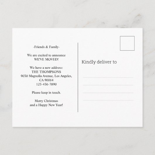 ホームレッドの写真が動くような場所はない 案内ポストカード (裏面)