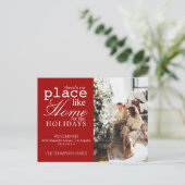 ホームレッドの写真が動くような場所はない 案内ポストカード (スタンド正面)