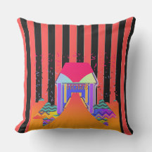 ホームレッドブラックストライプ