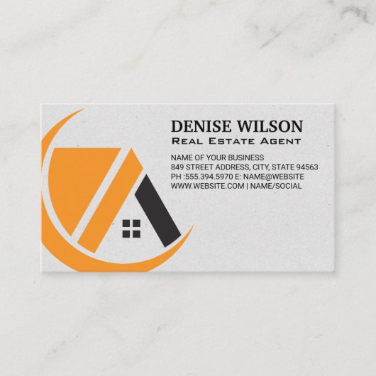 ホームロゴ 名刺 (正面)