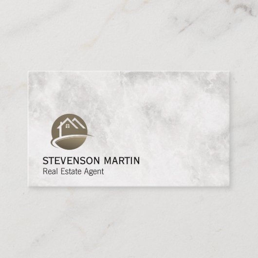 ホームロゴ |実在財産 名刺 (正面)