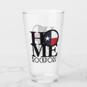 ホームロックポートテキサス州 タンブラーグラス (裏面)