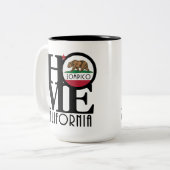 ホームロムピコカリフォルニア15oz ツートーンマグカップ (正面左)